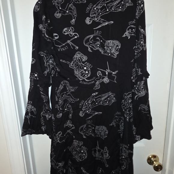 Disturbia Black Celestial Print Mini Dress - Picture 3 of 5